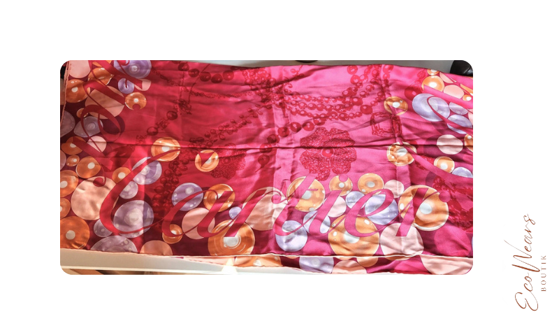 Foulard carré en soie CARTIER