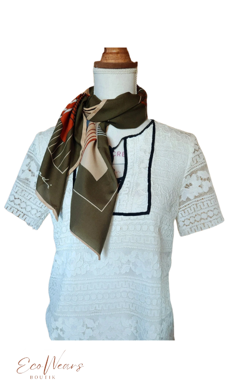 Foulard à formes géométriques LEONARDI