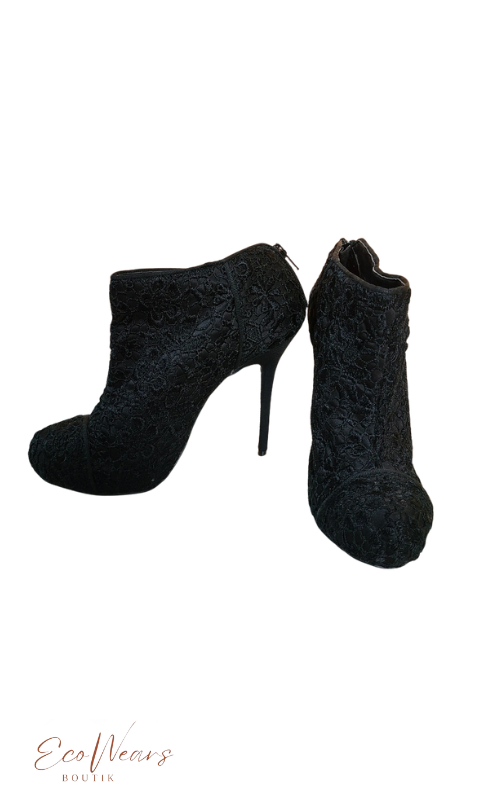Bottines habillées en dentelle New Look