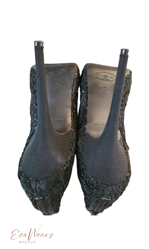 Bottines habillées en dentelle New Look