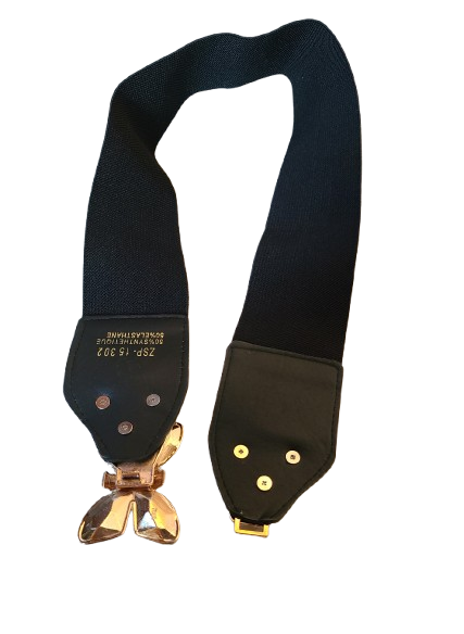 Large ceinture élastique boucle papillon