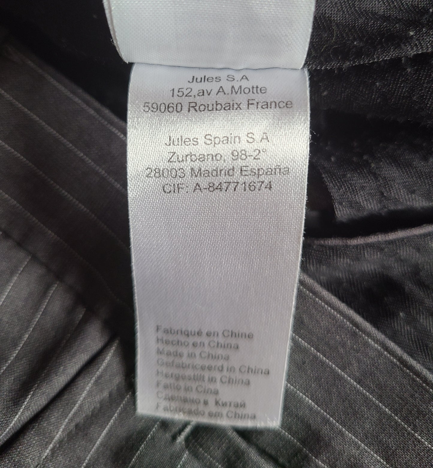 Ensemble costume 2 pièces Jules