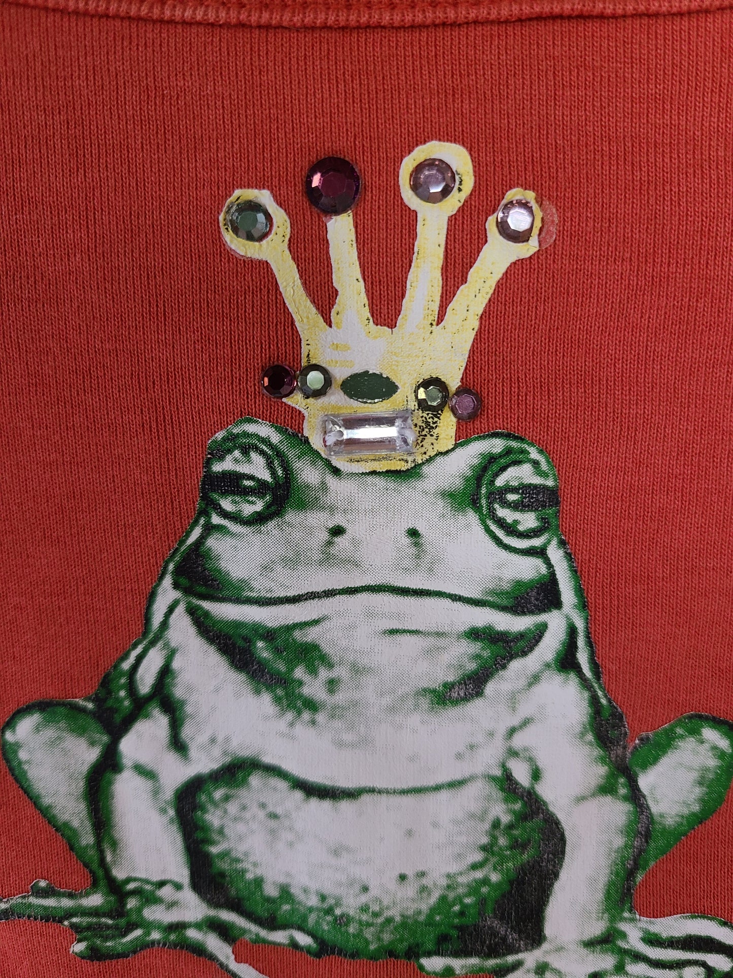 Tee-shirt avec strass "Prince Charmant" Esprit
