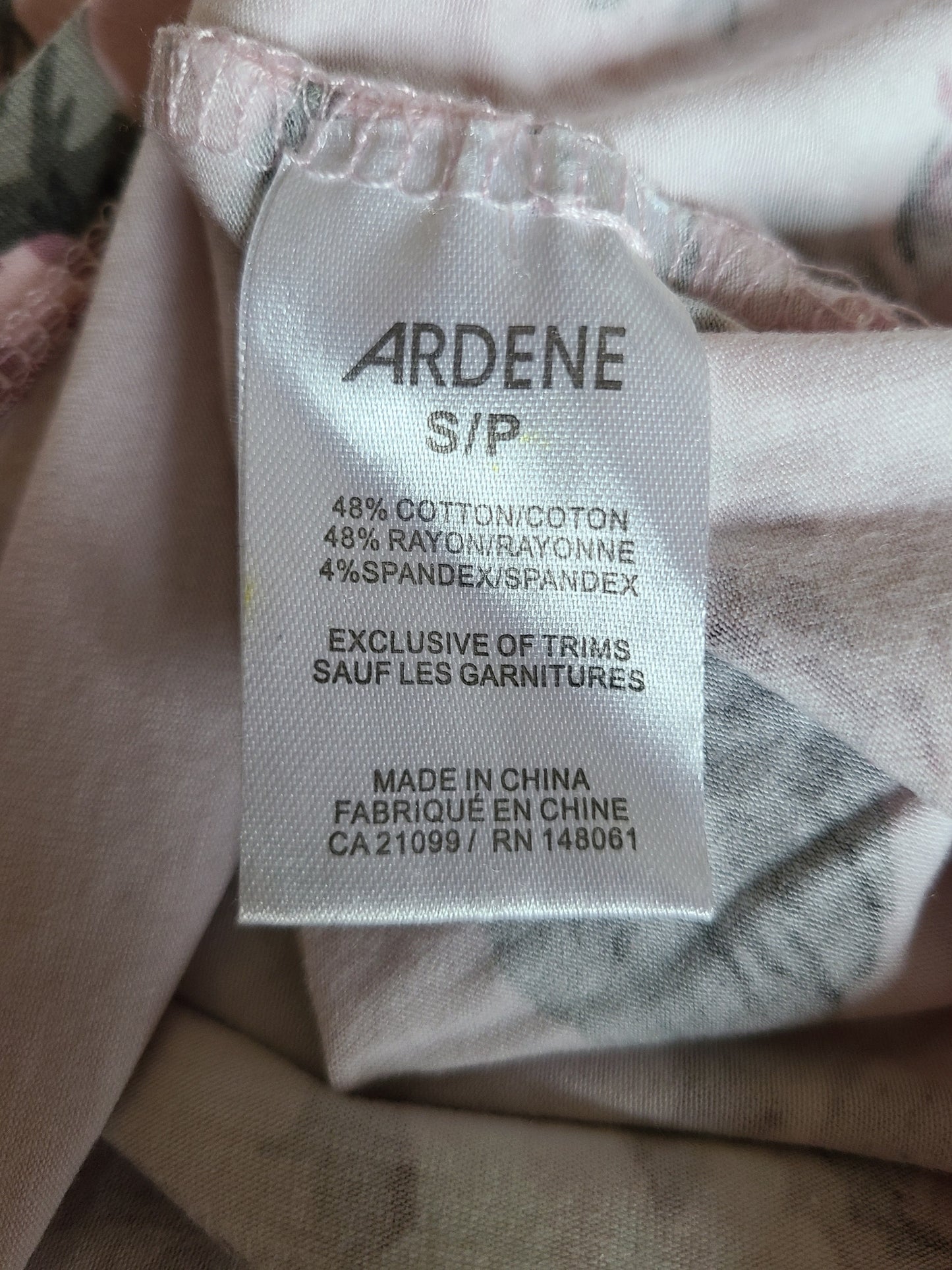 Tee-shirt fleuri Ardene Basic