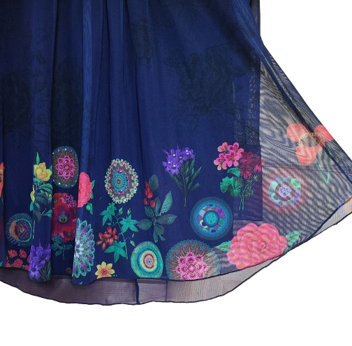 Blouse en voile avec strass Desigual