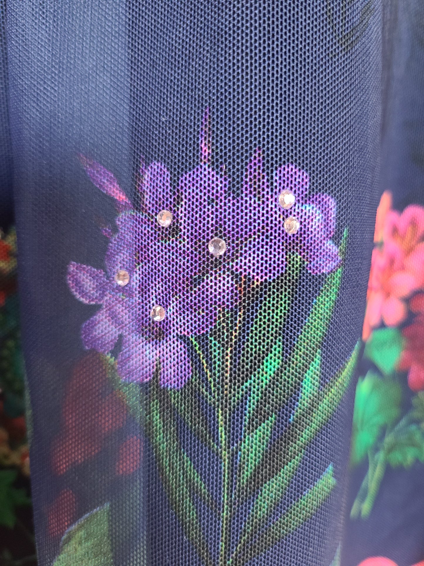 Blouse en voile avec strass Desigual
