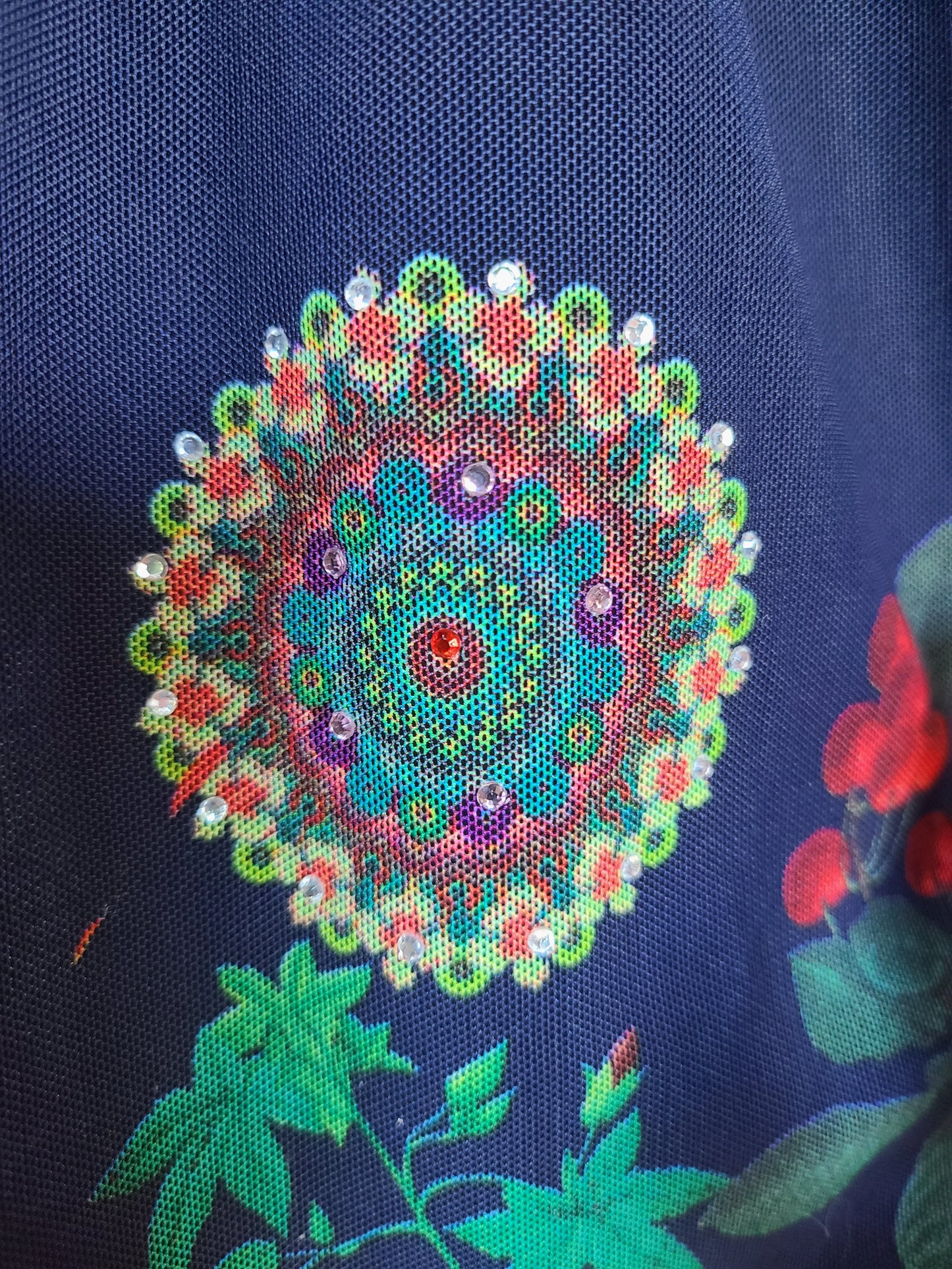 Blouse en voile avec strass Desigual
