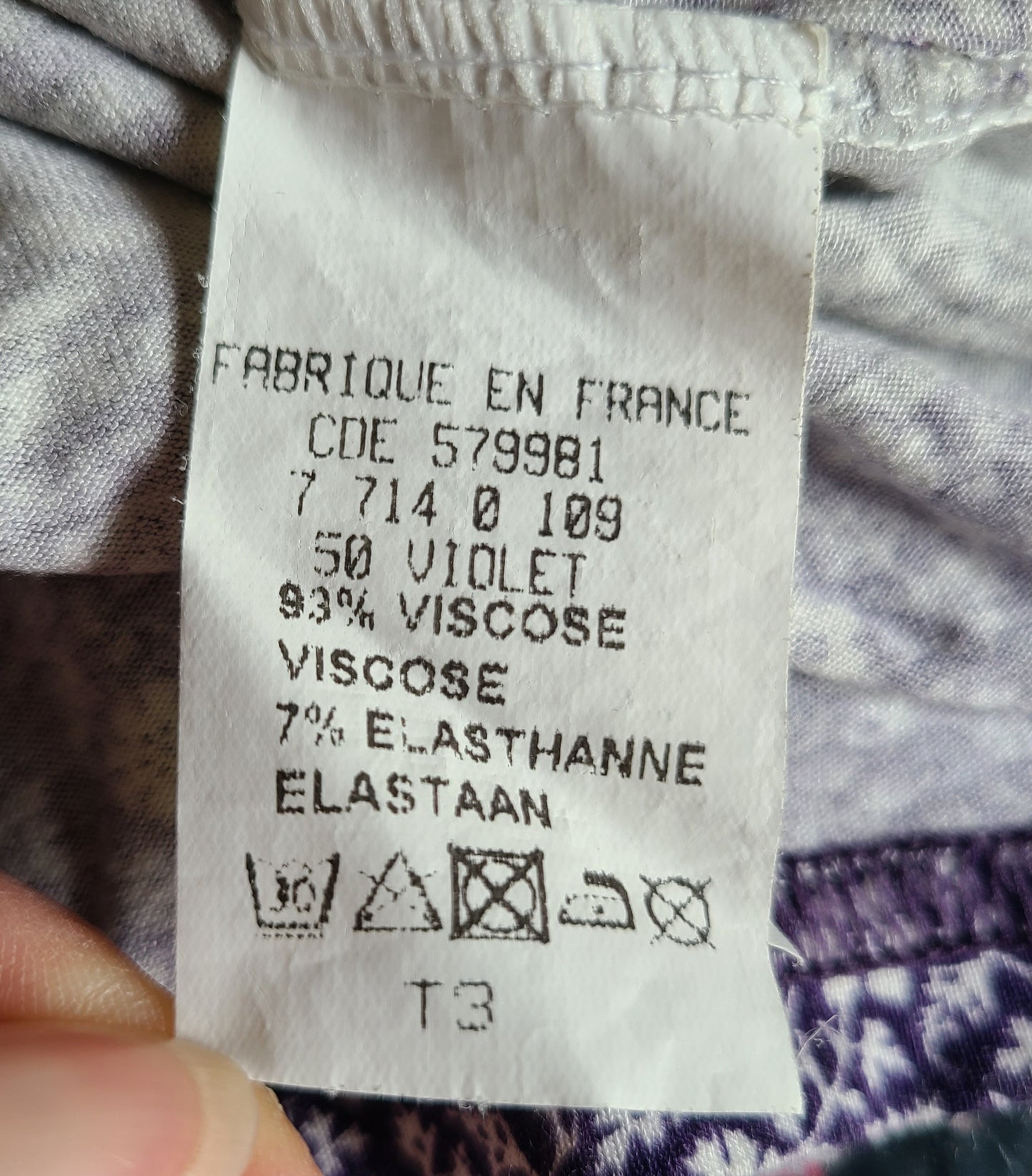 Débardeur fleuri en viscose Armand Thiery