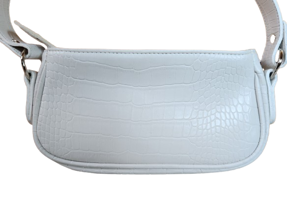 Petit sac à main/pochette imitation croco PrettyLittleThing