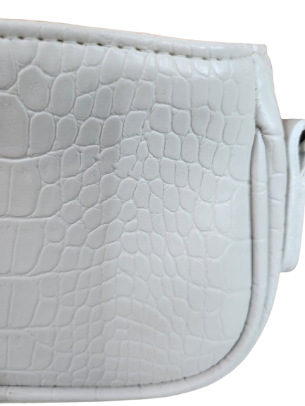 Petit sac à main/pochette imitation croco PrettyLittleThing