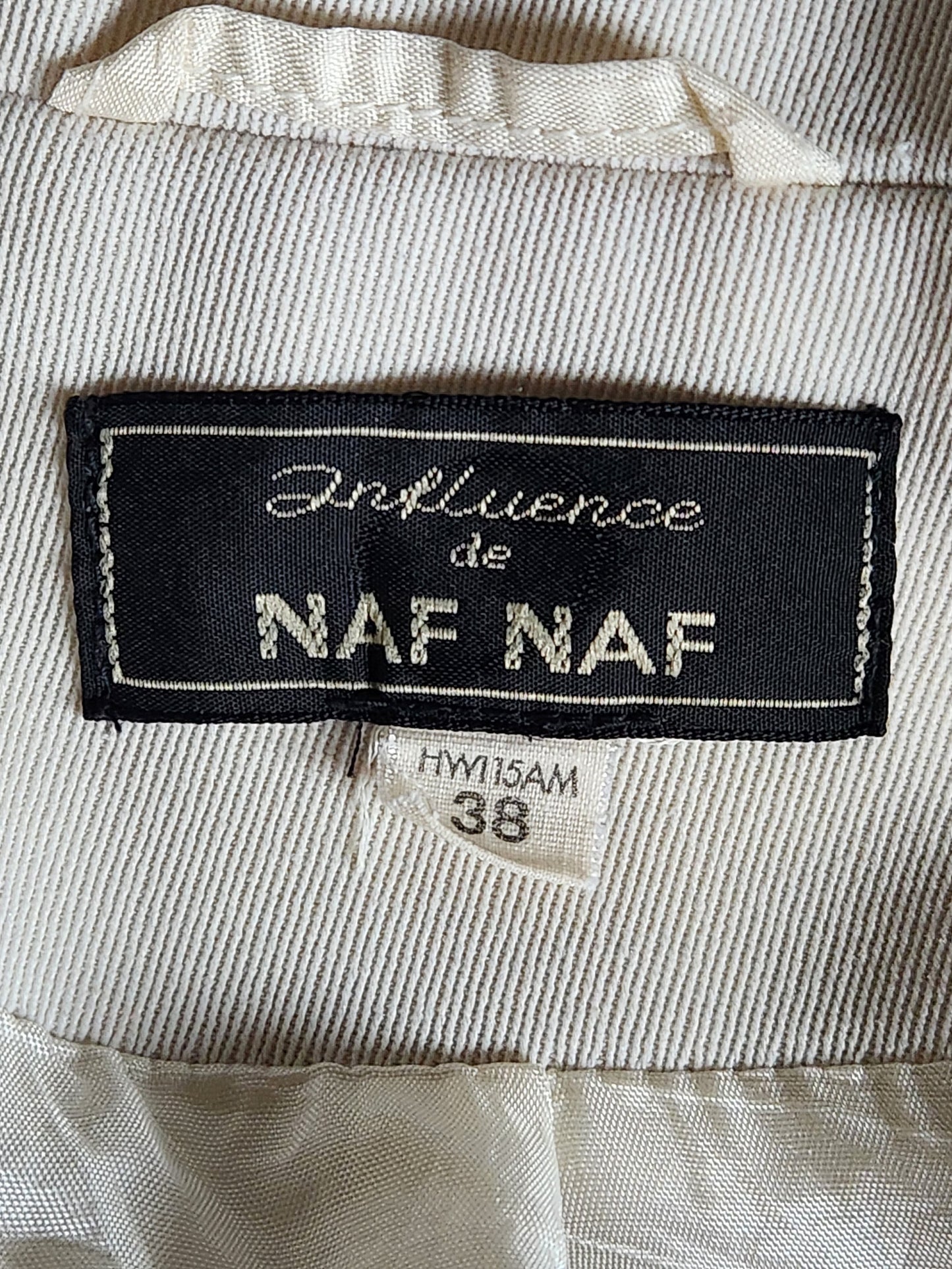 Veste blazer habillée ceinturée Naf Naf