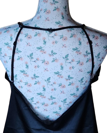 Nuisette body satinée avec dentelle