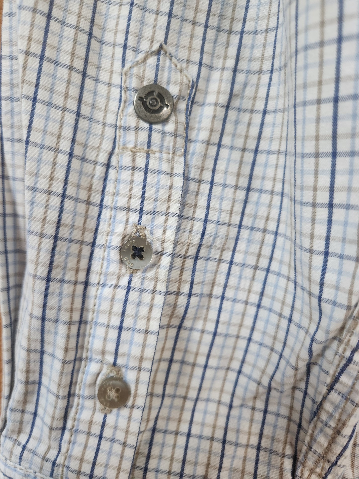 Chemise à carreaux Bonobo