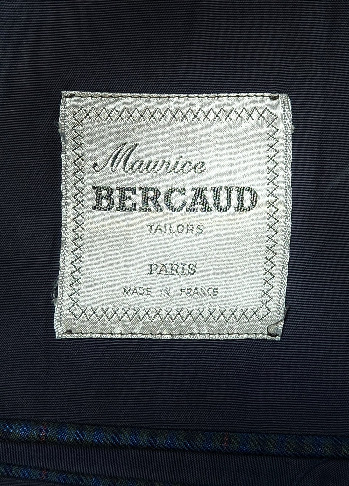 Veste blazer vintage Maurice Bercaud Paris