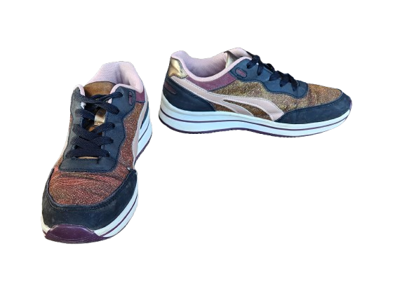 Baskets/sneakers fantaisie à paillettes Grain de Malice