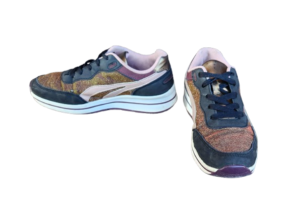 Baskets/sneakers fantaisie à paillettes Grain de Malice