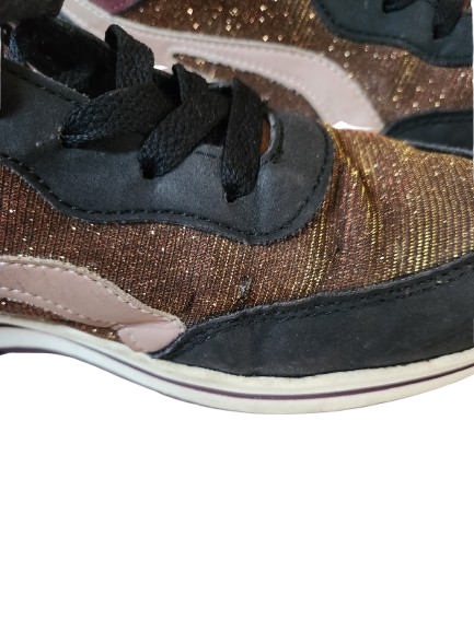 Baskets/sneakers fantaisie à paillettes Grain de Malice