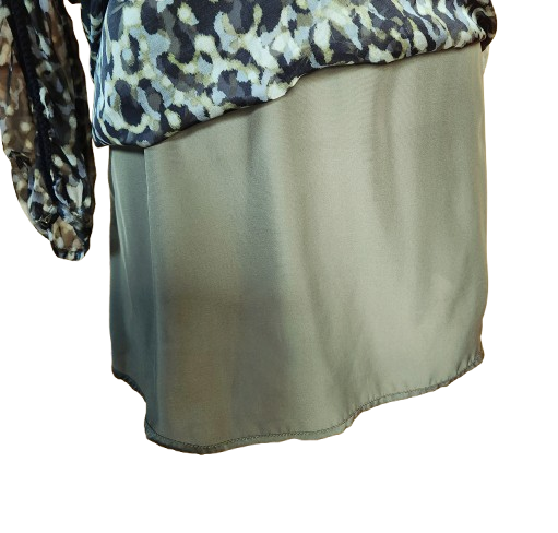 Robe fluide en voile IKKS