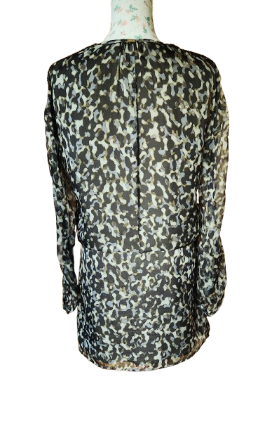 Robe fluide en voile IKKS