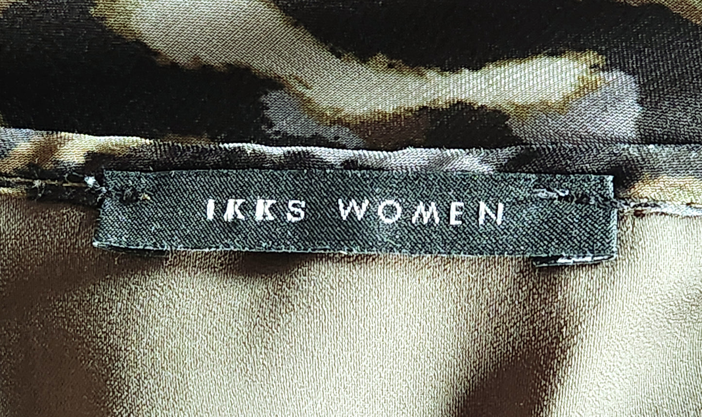Robe fluide en voile IKKS