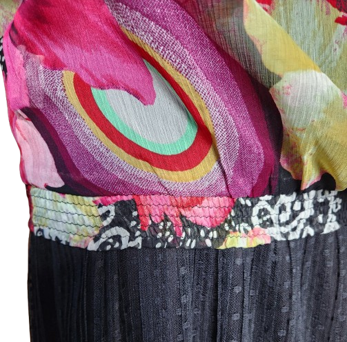 Blouse en voile semi-transparent DESIGUAL
