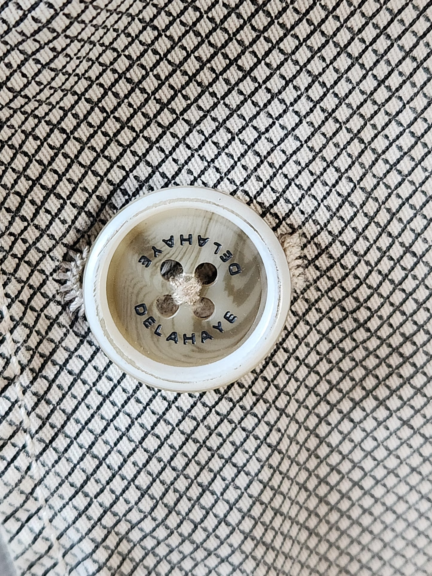 Veste blazer vintage Delahaye