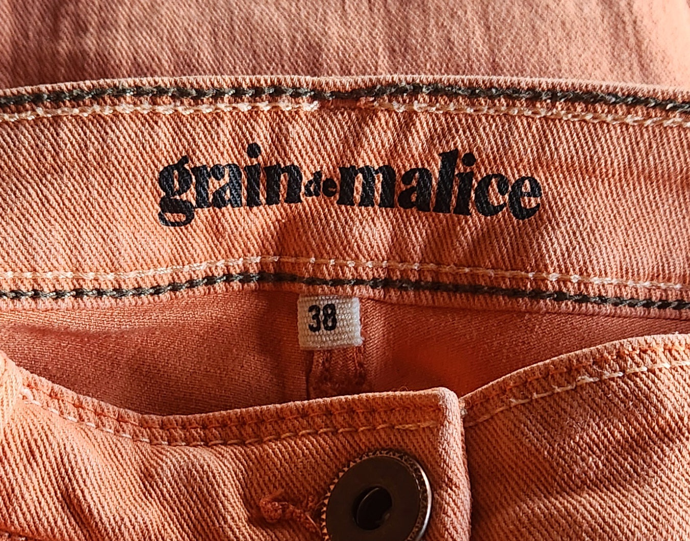 Pantacourt en jean Grain de Malice