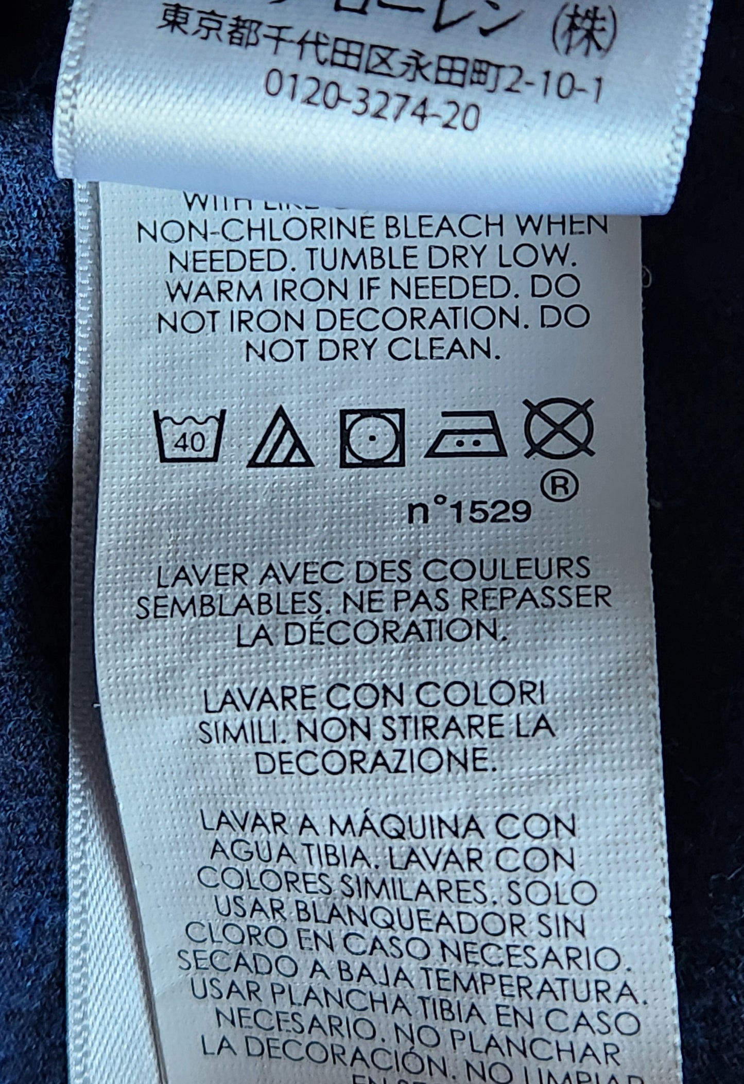 Tee-shirt manches longues RALPH LAUREN