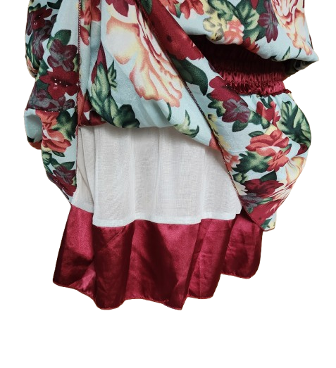 Robe courte en soie Anna Moda Piu