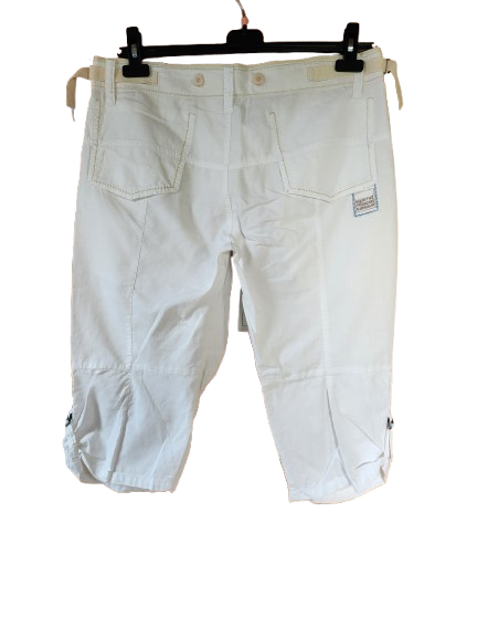 Pantacourt/bermuda blanc Made In Italy