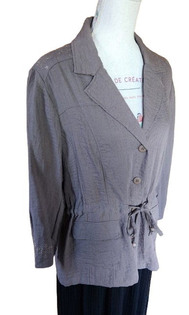 Veste chemise avec strass Armand Thiery