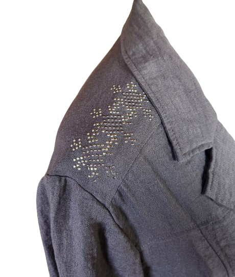 Veste chemise avec strass Armand Thiery