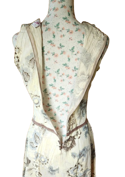 Robe longue asymétrique Armand Thiery