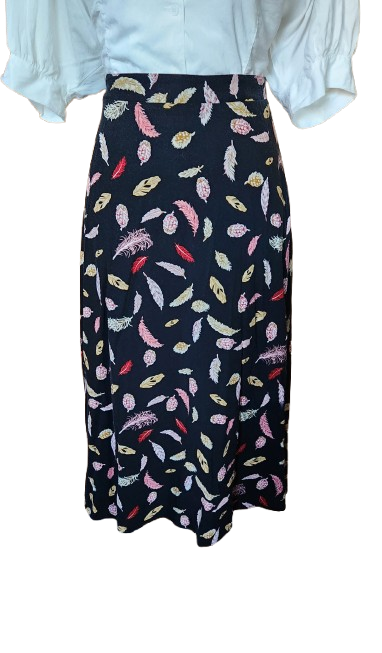 Jupe longue en viscose Vila