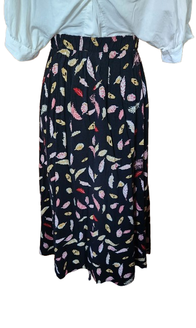 Jupe longue en viscose Vila