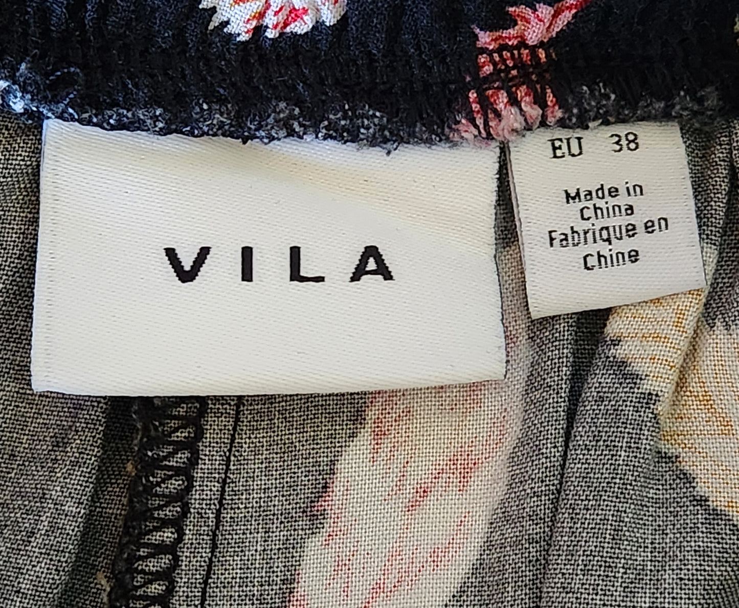 Jupe longue en viscose Vila