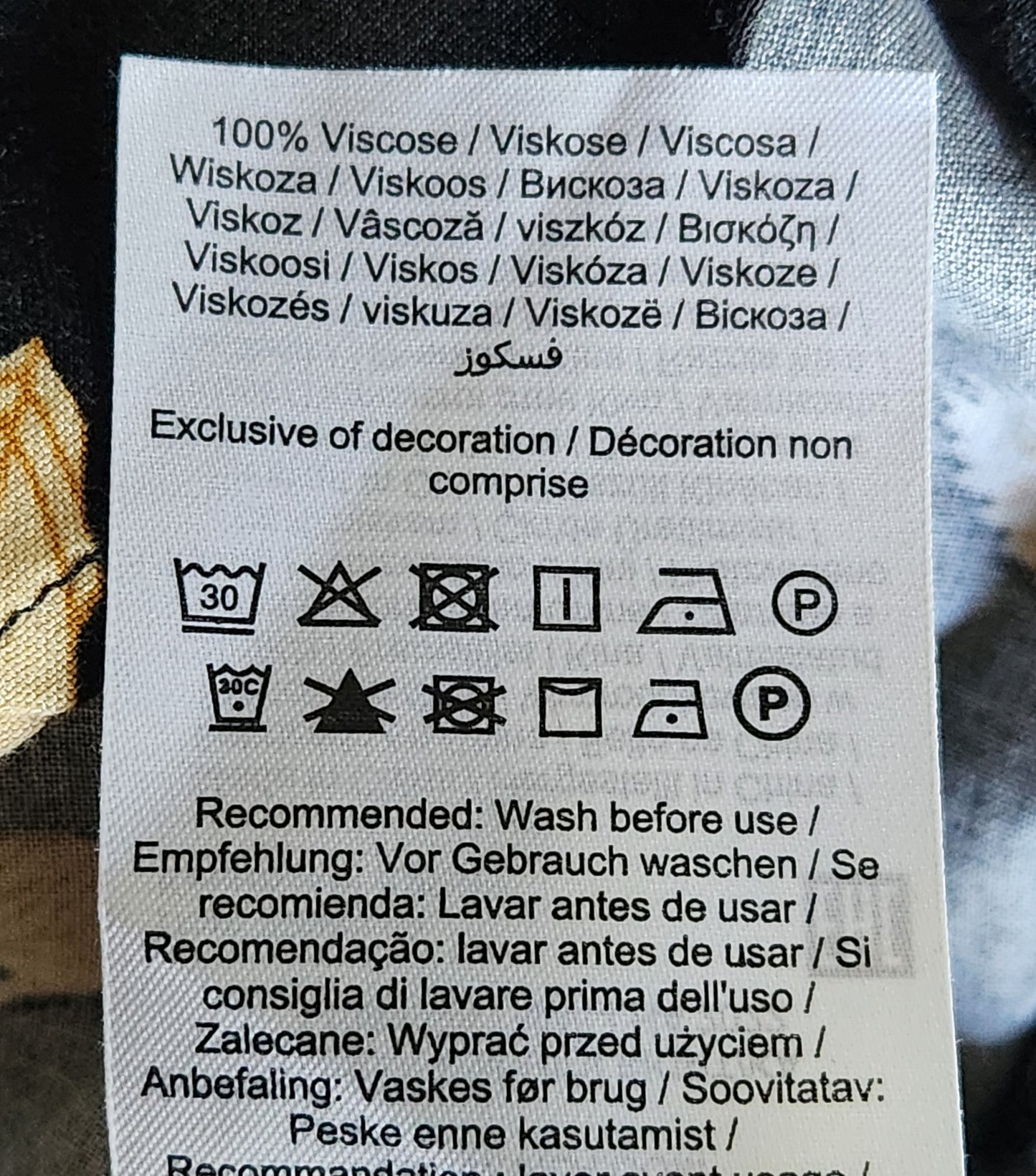 Jupe longue en viscose Vila