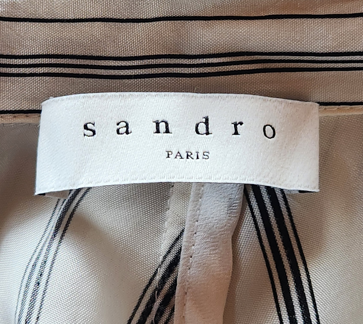 Chemisier avec dentelle SANDRO