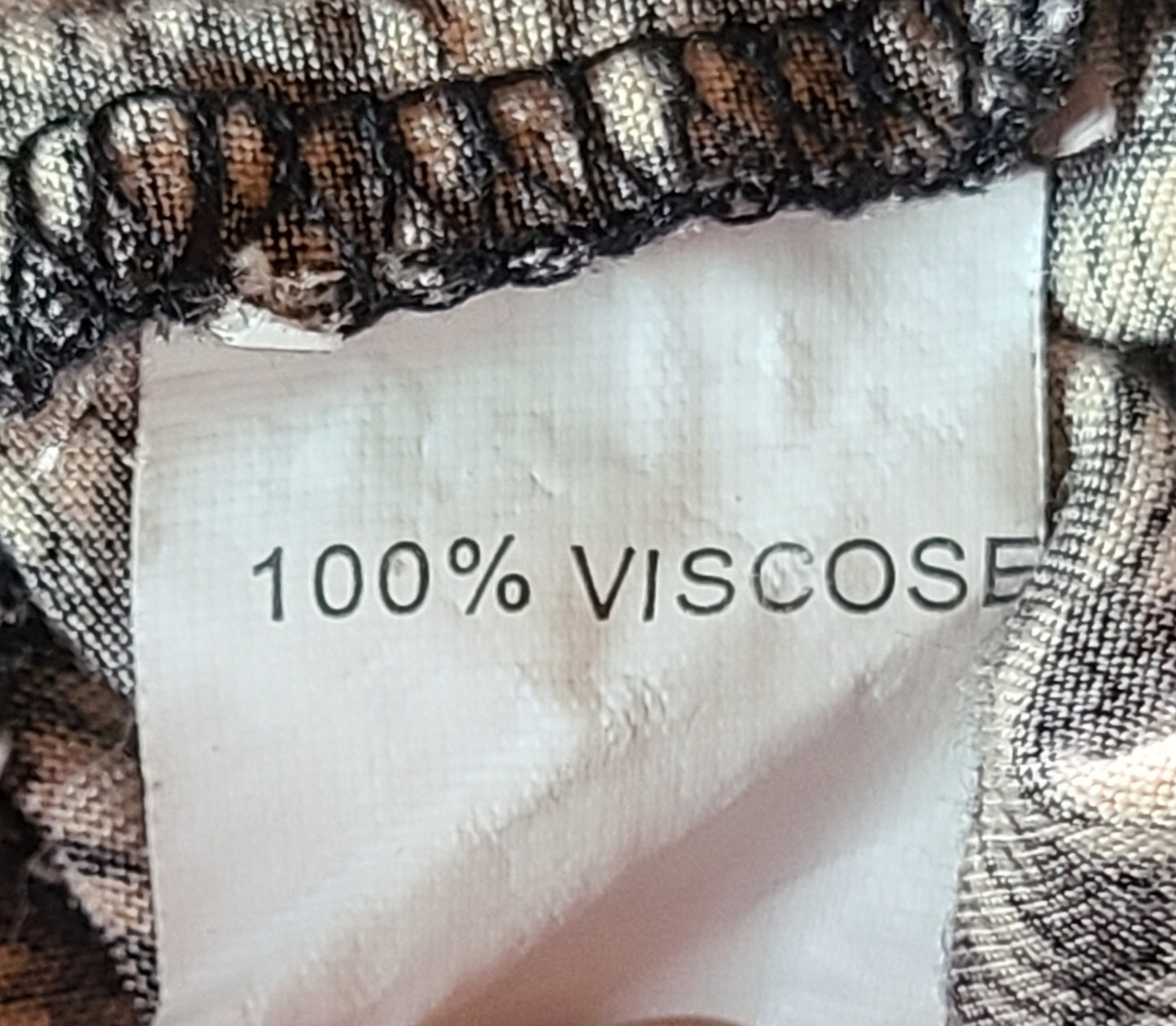 Robe en viscose Vintage Dressing