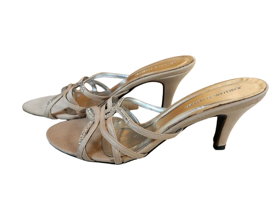 Sandales à talons avec strass Jean-Louis Scherrer