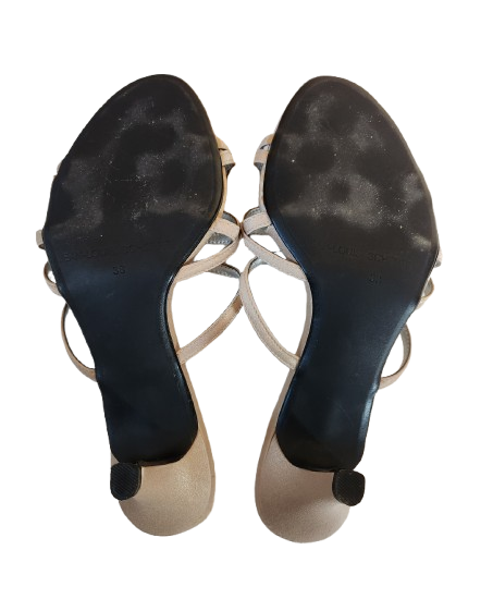 Sandales à talons avec strass Jean-Louis Scherrer