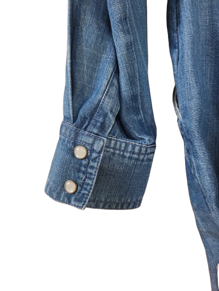 Combi-short effet jean en lyocell Superdry