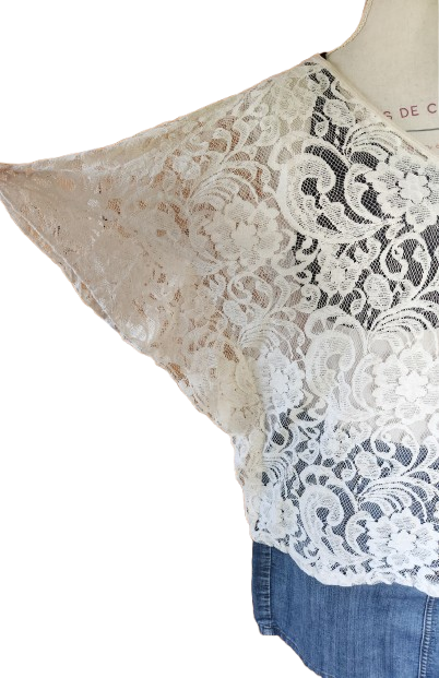 Blouse en dentelle Made in Italy