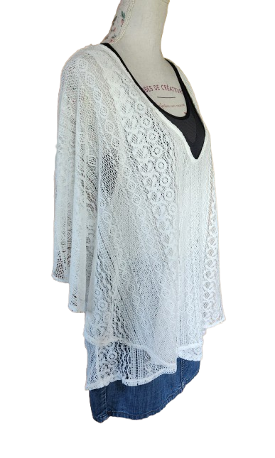 Blouse en dentelle Undiz