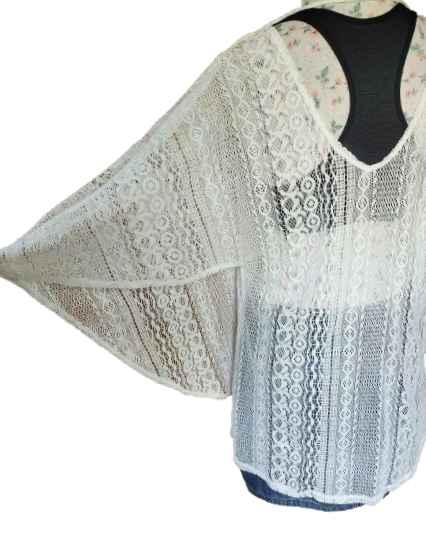 Blouse en dentelle Undiz