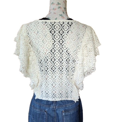 Blouse en dentelle Zara