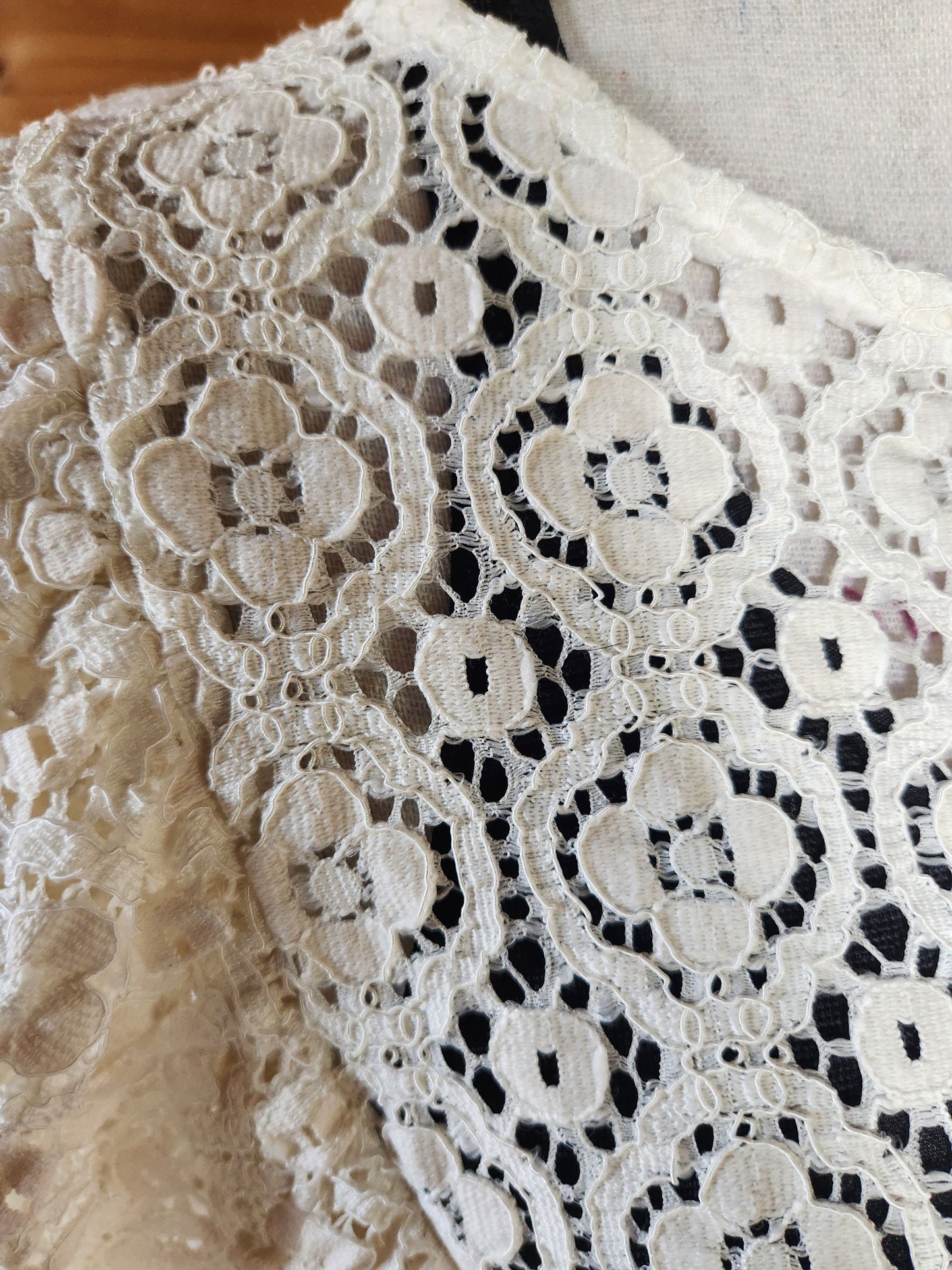 Blouse en dentelle Zara