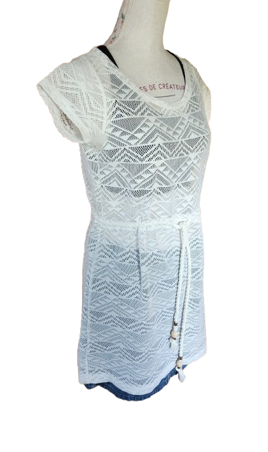 Robe de plage en dentelle Ocean Club