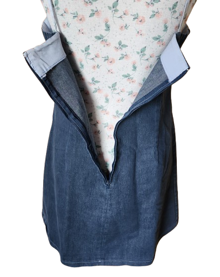 Robe à bretelles en jean