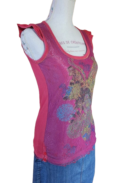 Tee-shirt avec volants DESIGUAL